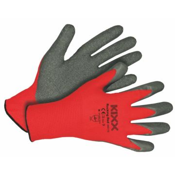 Kixx Tuinhandschoen Rocking Red Rood - Maat 9