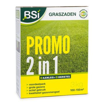 BSI Graszaad Promo 2-in-1 3 kg verpakking