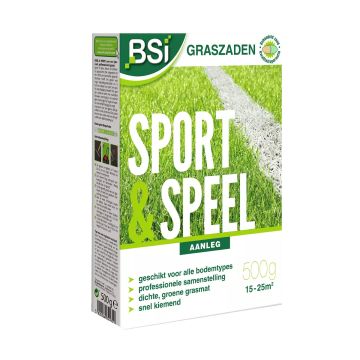 BSI Graszaad Sport & Speel 500 g verpakking