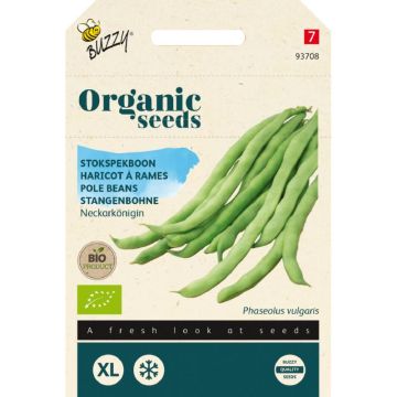 Buzzy® Organic Stokspekboon Neckarkönigin 50g (BIO)