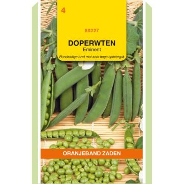 Oranjeband Doperwten Eminent, 100g