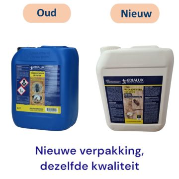 Edialux Perfacs Houtwormmiddel - 5L oud naar nieuw