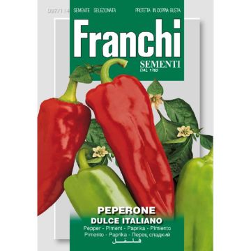 Franchi peperone dulce italiano - Zoete punt paprika