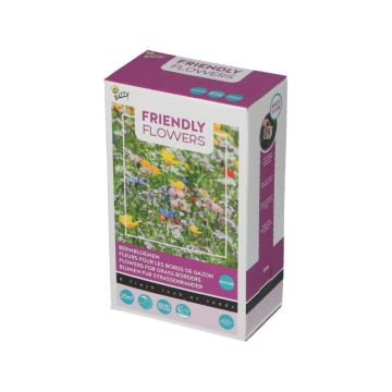 Buzzy® Strooidoosje Friendly Flowers Bermmengsel 25m²