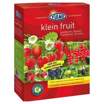 Viano Kleinfruit mest 4 kg voor aardbeien en bessen