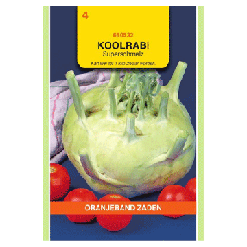 Oranjeband zaden Koolrabi Superschmelz