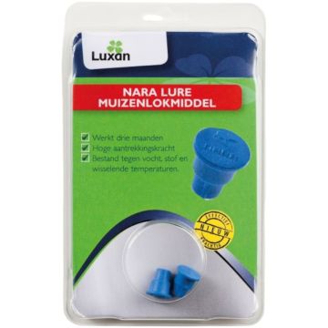Luxan nara lure vanille muizenlokmiddel verpakking