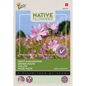 Buzzy® Native Flowers, Groot kaasjeskruid