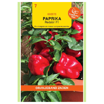 Oranjeband zaden Paprika Redskin F1