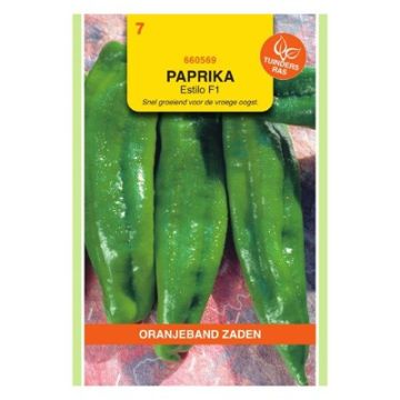 Oranjeband zaden Paprika Estilo F1