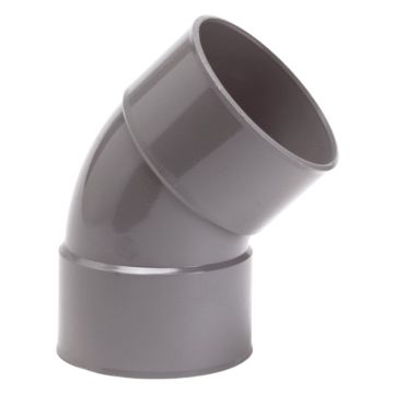 PVC Bocht 45°-2xLV-125mm