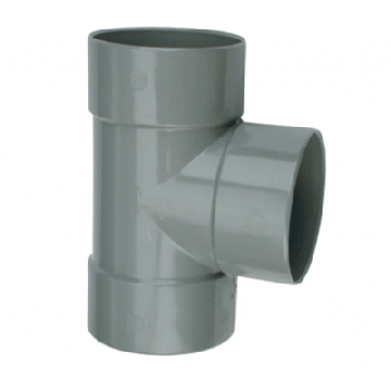 PVC T-stuk 90° 75mm