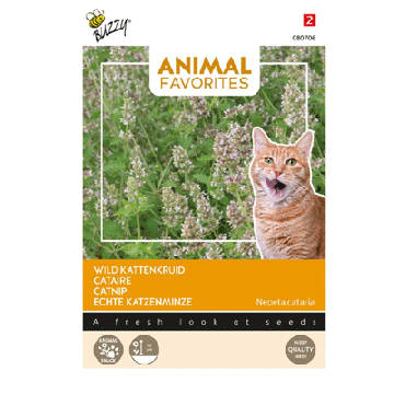 Buzzy® Animal Favorites Kattenkruid voor katten