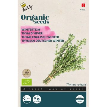 Buzzy wintertijm zaden