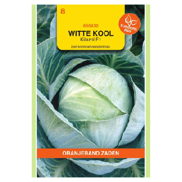 Oranjeband zaden Witte Kool Kilazol F1