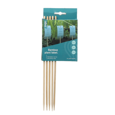 SOGO Bamboe Sticks 5 + 10x Bio Plantlabel