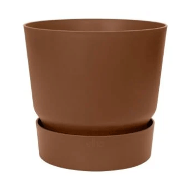 elho greenville rond 47cm gemberbruin