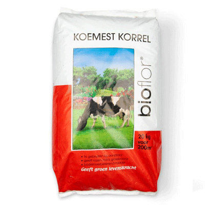 Bioflor koemestkorrel 20kg