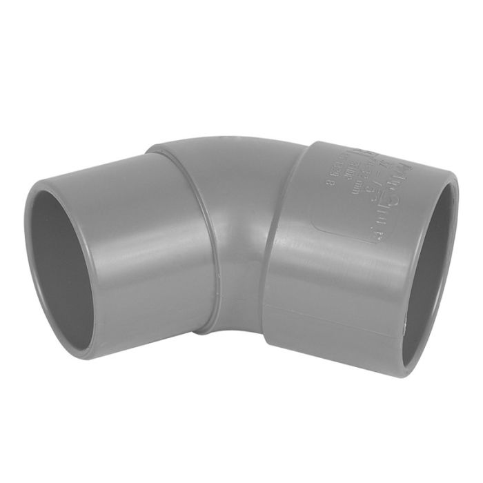 PVC Bocht 45° 1xLV - 40mm