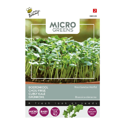 Buzzy® Microgreens, Boerenkool Westlandse Herfst
