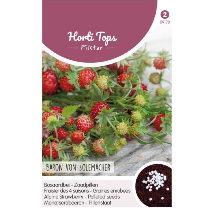 Horti tops Pilstar Bosaardbei Baron von Solemacher