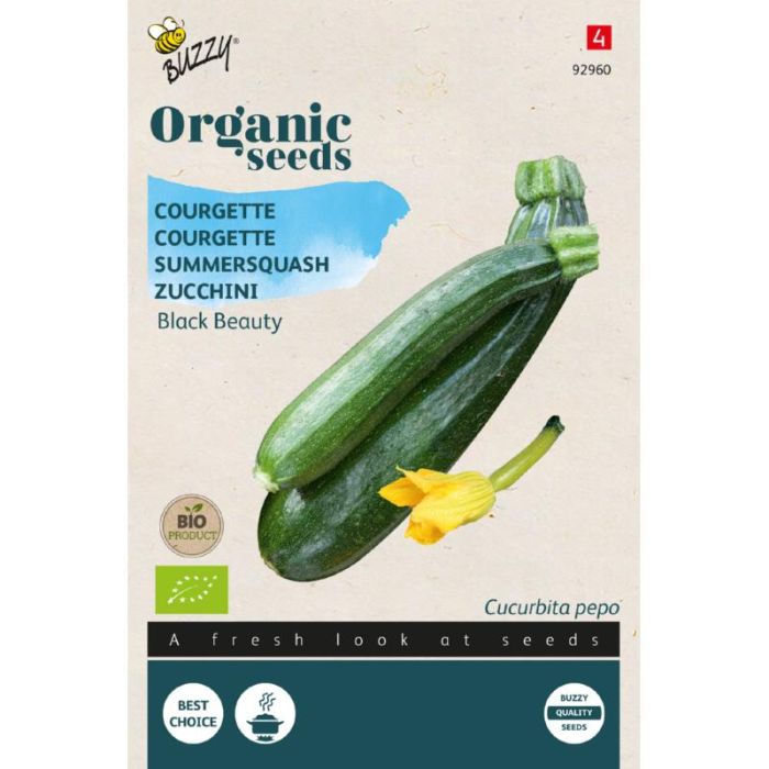 Buzzy® Organic Courgette Black Beauty (BIO)