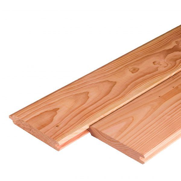 Douglas blokhutprofiel plank 28x195mm 5 meter 