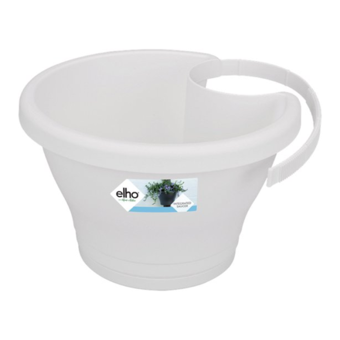 Elho Corsica Regenpijpbakje 24 cm - Wit