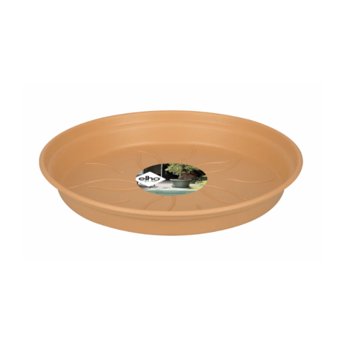 Elho Green Basics Schotel 14 cm - Mild Terra
