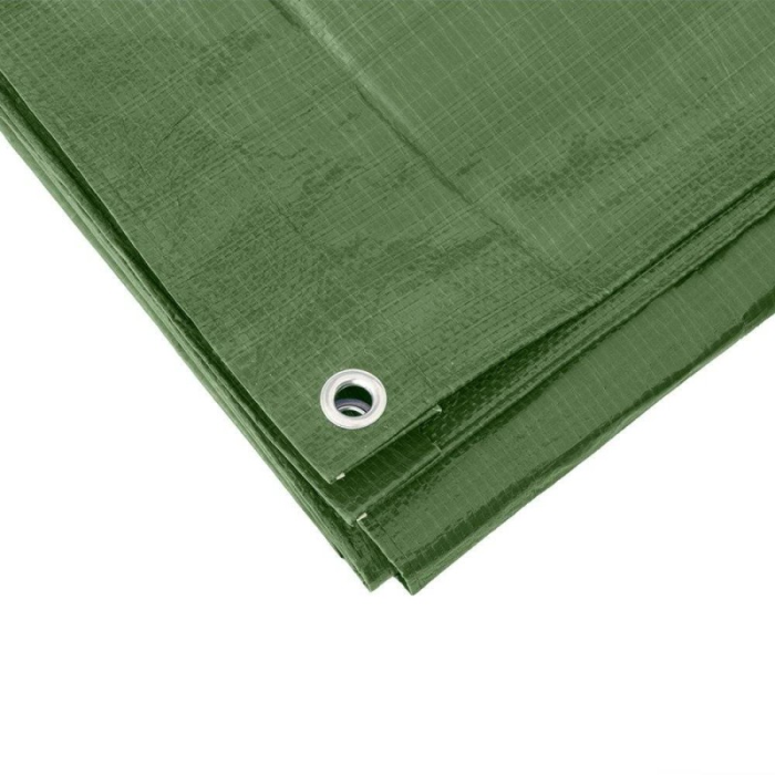 Foliefol Afdekzeil 6 x 8M - Groen Multi Tarp Dekkleed