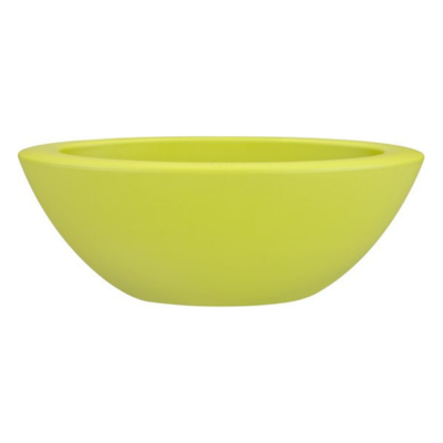 Elho pure soft oval bloempot lime groen - 50cm