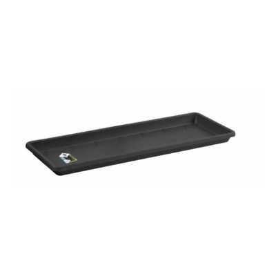 Elho Barcelona Balkonbak Schotel Antraciet - 70cm