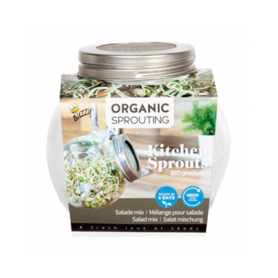 Buzzy® Organic Sprouting Pot - Salademix BIO