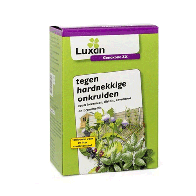 Luxan genoxode ZX 250 ml verpakking