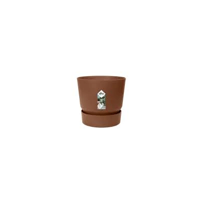 Elho Greenville rond 14cm gemberbruin