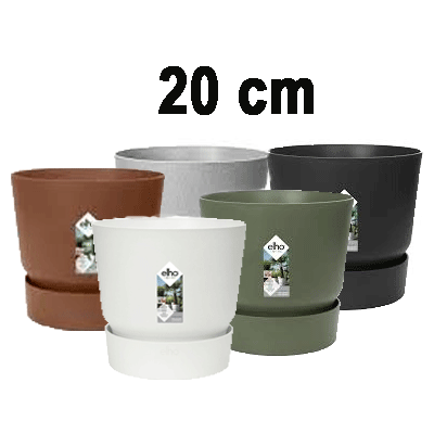 Elho Greenville bloempot rond 20cm