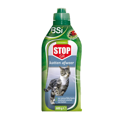 BSI Stop - granulaat - kat weg - 600gr.
