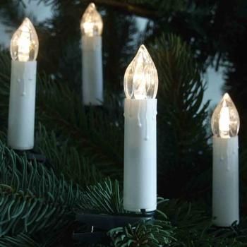 Kaars lichtketting LED kerstboom