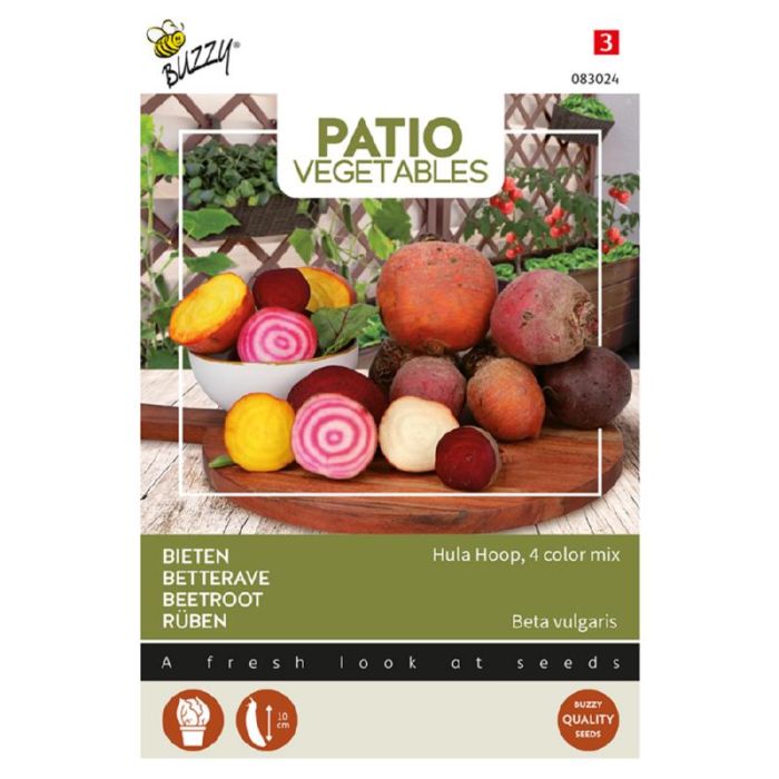 Buzzy® Patio Veggies, Bieten Hula Hoop, 4 kleuren