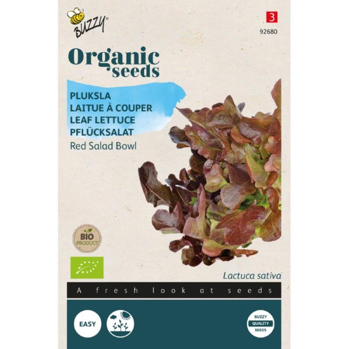 Buzzy® Organic Pluksla Red Salad Bowl (BIO)