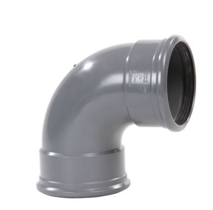 PVC Bocht Manchet 160mm Bocht 90°