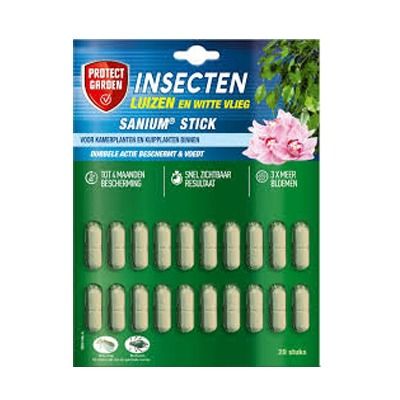 Sanium sticks tegen luizen en witte vlieg