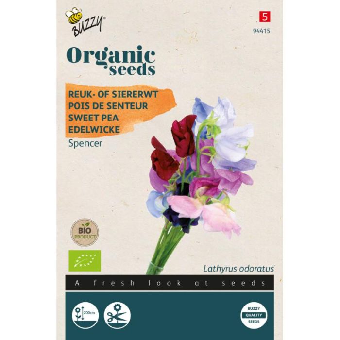 Buzzy® Organic Lathyrus, Reuk- of Siererwt Spencer (BIO)