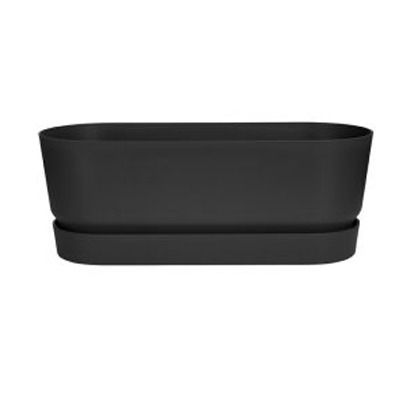 Elho Greenville trough long 50cm Living black