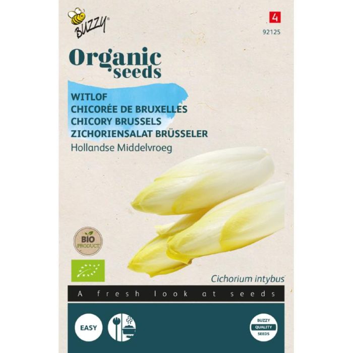 Buzzy® Organic Witlof Hollandse Middelvroeg (BIO)