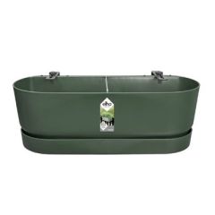 Elho Greenville easy balcony 52 cm blad groen