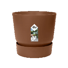 Elho Greenville rond 16 cm - gemberbruin