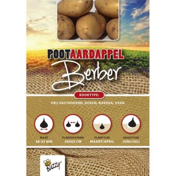 Pootaardappel Berber 1 Kg - kaart