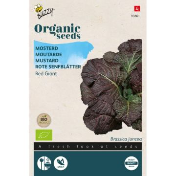 Buzzy® Organic Mosterd Red Giant (BIO)