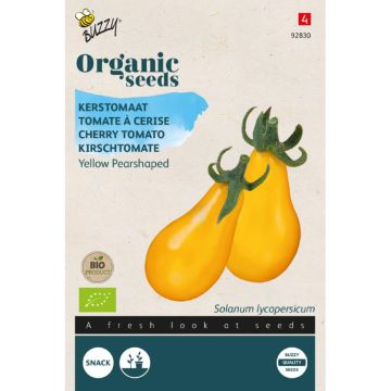 Buzzy® Organic Tomaat Yellow Pearshaped (BIO)